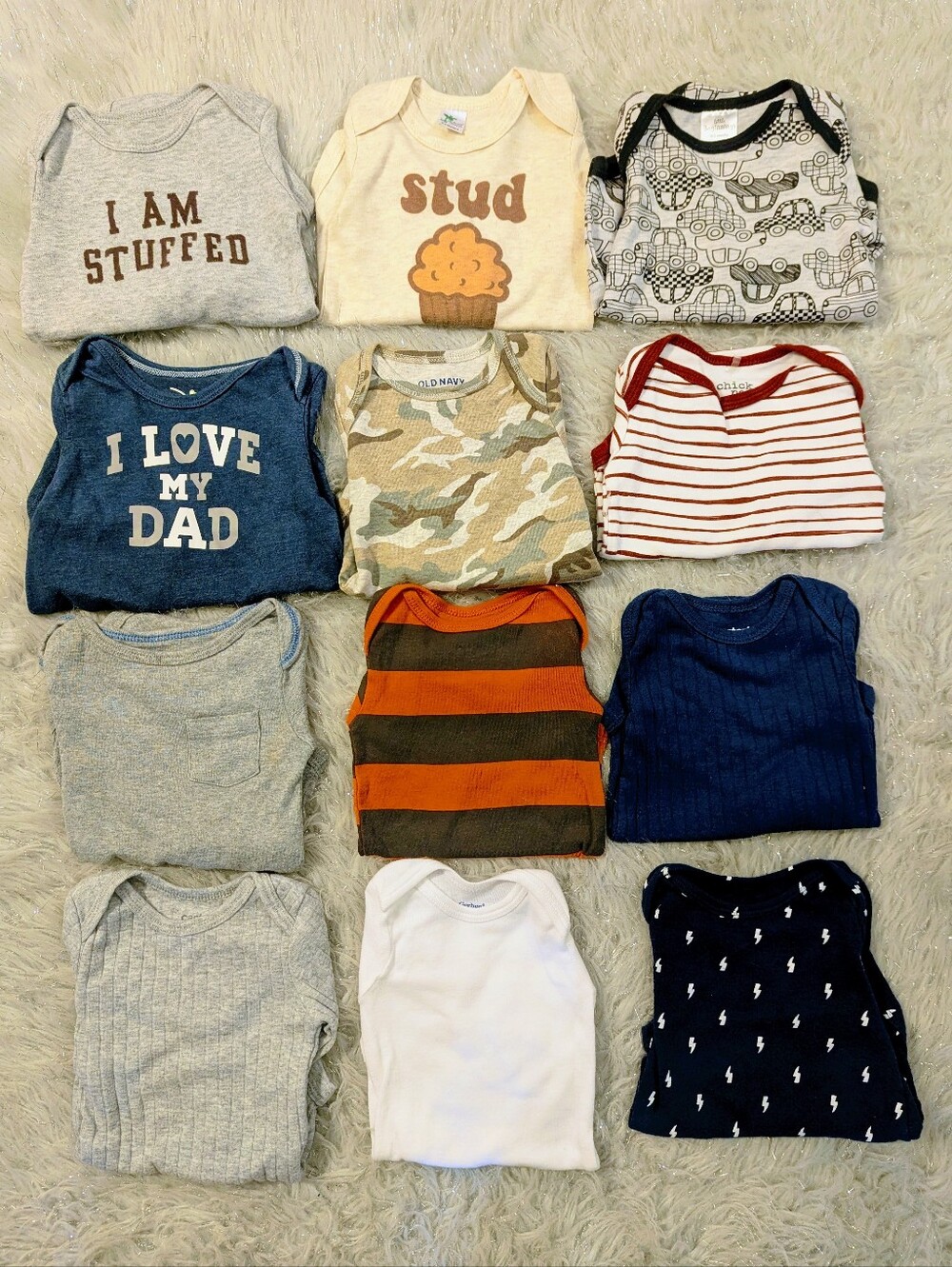 Baby Boy 0/3 Months Bodysuits
